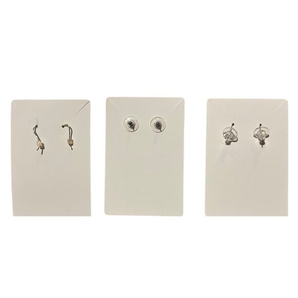 3 Pair of Earrings - Sand Bucket & Shoverl, Flip Flops, and Sea‎ Shell - Picture 6 of 7